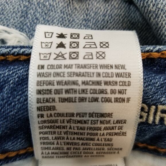 American Eagle Outfitters Women's Distressed Tomgirl Jeans Size 2 - Picture 8 of 8